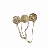 Broche de col à chaîne Excelsior