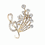 Broche musicale Divine Musique