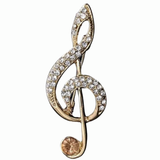 Broche musicale Clef de Sol