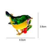 Broche Oiseau Rouge Gorge