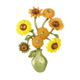 Broche fleur Tournesols