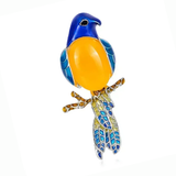 Broche Oiseau Julia