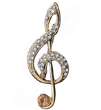 Broche musicale Clef de Sol