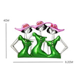 Broche fantaisie Les Triplettes Coquettes