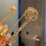 Broche fleur Golden roses