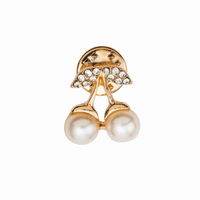 Broche minimaliste Petite Cerise